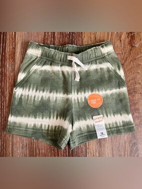 Toddler Boy Pull On Cotton Drawstring Tie Dye Shorts Size 18 Months
